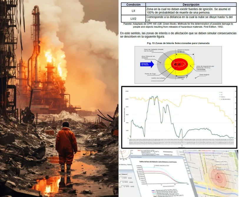 IMAGEN: ANÁLISIS DE RIESGOS CUANTITATIVOS QRA Y DE CONSECUENCIAS PHAST